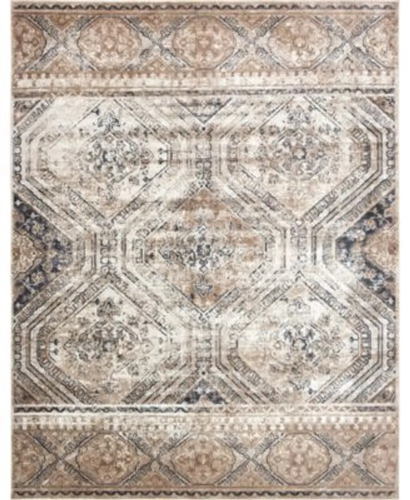 Bayshore Home Odette Ode5 Navy Blue Area Rug Collection