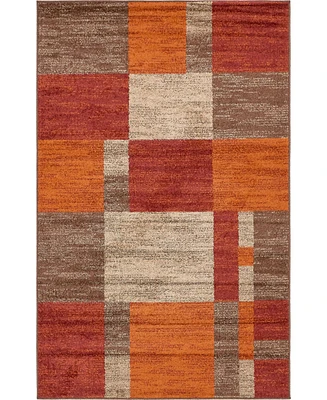 Bayshore Home Jasia Jas14 5' x 8' Area Rug