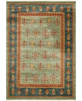 Bayshore Home Ojas Oja2 Light Blue 8' x 11' Area Rug