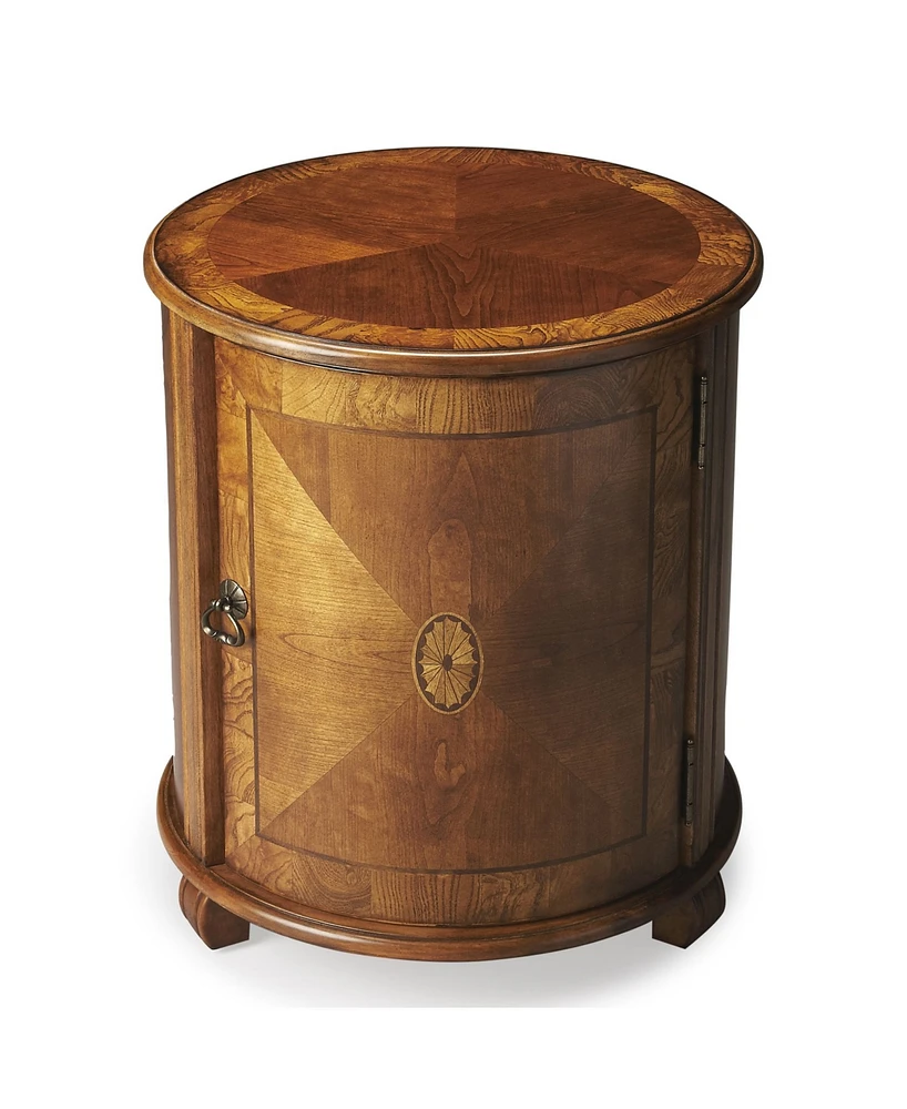 Butler Lawrie Burl Drum Table