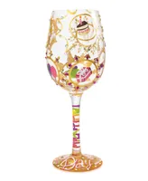 Enesco Lolita Queen for a Day Wine Glass