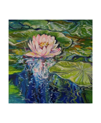 Marcia Baldwin 'Sweet Lotus' Canvas Art - 24" x 24"