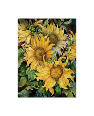 Joanne Porter 'Sunflowers' Canvas Art - 24" x 32"