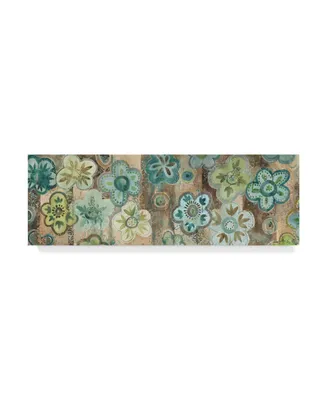 Marietta Cohen Art And Design 'Stylized Flower' Canvas Art - 47" x 16"