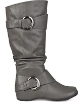 Journee Collection Women's Wide Calf Paris Boot