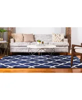 Bayshore Home Arbor Arb2 Navy Blue 5' x 8' Area Rug