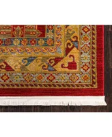 Bayshore Home Harik Har2 Red 5' x 8' Area Rug