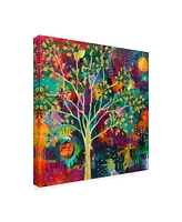 Vicki Mcardle Art 'I Turn To Nature' Canvas Art - 24" x 24"