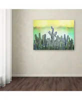 Mark Ashkenazi 'Cactus' Canvas Art - 24" x 32"