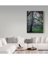 J.d. Mcfarlan 'Forsyth Pk, Savannah' Canvas Art - 14" x 19"