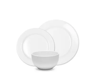 Q Squared Diamond Round Melamine 12pc Set