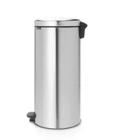 Brabantia Step Trash Can NewIcon Fingerprint Proof, 8 Gallon