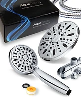 AquaDance Premium High Pressure 3-way Rainfall Combo Shower Head