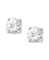 Round-Cut Diamond Stud Earrings in 10k Yellow or White Gold (1/ ct. t.w