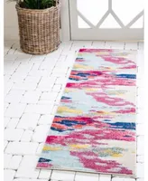 Bayshore Home Newwolf New4 Pink Rug