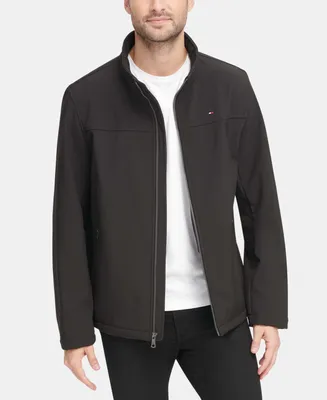 Tommy Hilfiger Men's Soft-Shell Classic Zip-Front Jacket