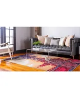 Closeout! Bayshore Home Newwolf New2 Pink 5' x 8' Area Rug