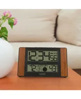 La Crosse Technology Atomic Digital Clock with Temperature and Moon Phase