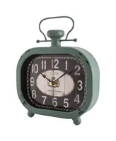 La Crosse Clock 10" Isla Metal Wall/Table Clock