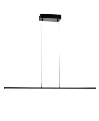 Jonathan Y Conley 39.5" Dimmable Adjustable Integrated Led Metal Linear Pendant