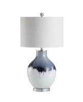 Jonathan Y Mia 27" Glass/Metal Led Table Lamp