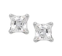 Grown With Love Igi Certified Lab Diamond Princess Stud Earrings (1 ct. t.w.) 14k White Gold or