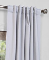 Half Price Drapes Fog Grey Room Darkening Curtain