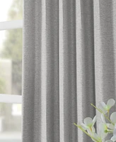 Half Price Drapes Vista Grey Textured Bellino Room Darkening Curtain