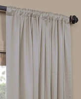 Half Price Drapes Fog Grey Extra Wide Room Darkening Curtain