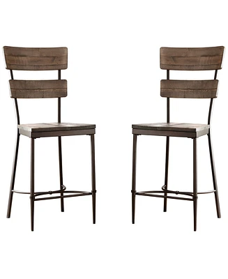 Jennings Non-Swivel Counter Stool, Set Of 2