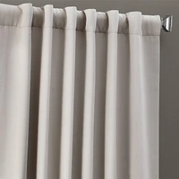 Half Price Drapes Alabaster Beige Room Darkening Curtain