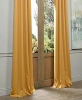 Half Price Drapes Marigold Grommet Room Darkening Curtain