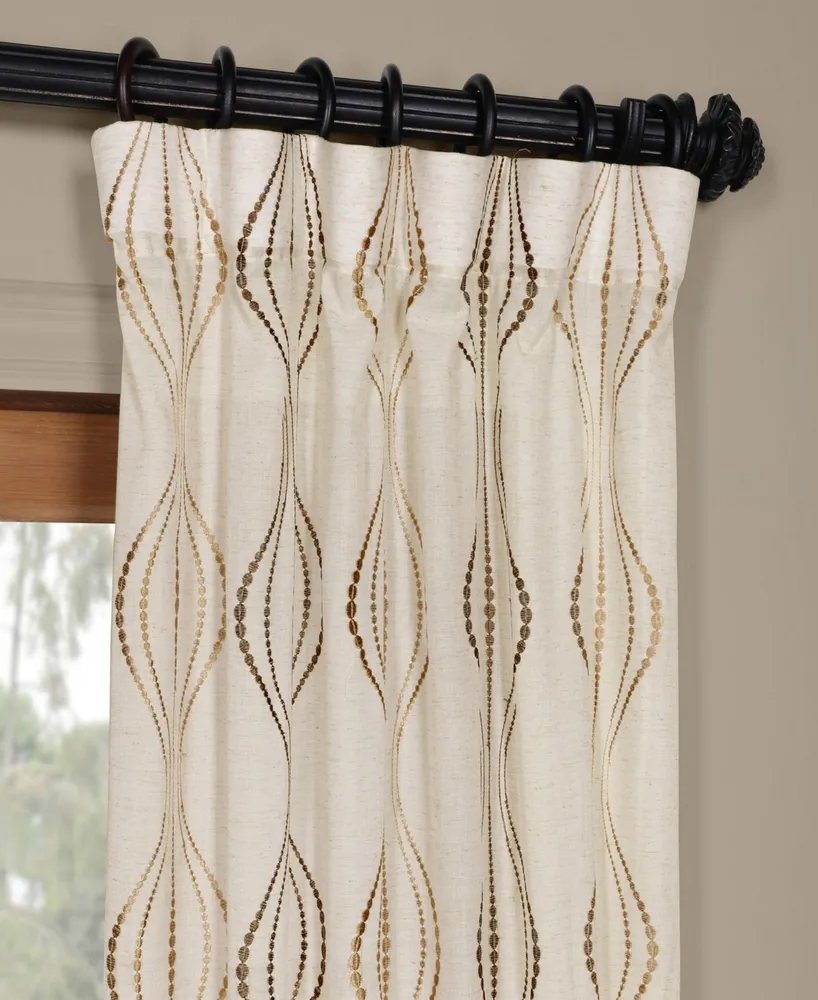 Exclusive Fabrics & Furnishings Suez Embroidered Sheer