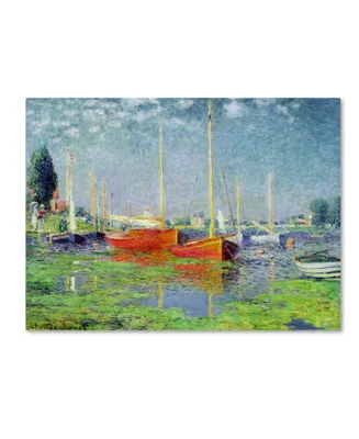 Claude Monet 'Argenteuil' Canvas Art - 32" x 26"