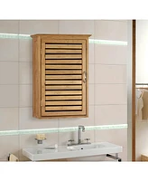 Bamboo Natural Spa Wall Cabinet