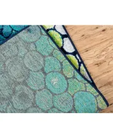 Bayshore Home Politan Pol3 Light Green 5' x 8' Area Rug