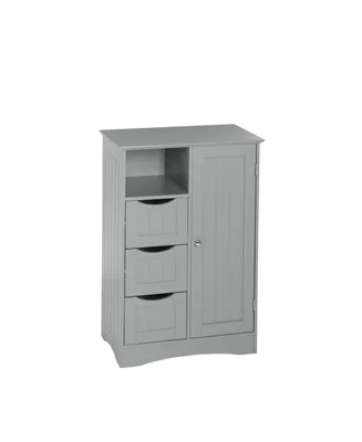 RiverRidge Ashland Collection 1 Door, 3 Drawer Floor Cabinet