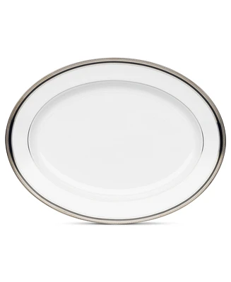 Noritake Dinnerware, Austin Platinum Oval Platter