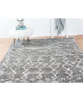 Bayshore Home Fazil Shag Faz2 5' x 8' Area Rug