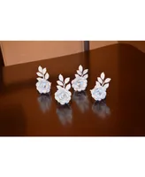 Vibhsa Rose Napkin Ring Set of 4