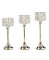 Vibhsa Hurricane Candle Holders Set of 3