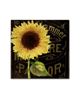 Color Bakery 'Sunflower Salon I' Canvas Art - 14" x 14"