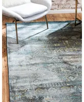 Bayshore Home Kenna Ken5 Dark Gray 5' 5" x 8' Area Rug