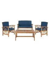 Fontana 4Pc Outdoor Seating Set