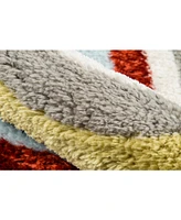 Novogratz Retro Ret-5 Multi 7'6" x 9'6" Area Rug