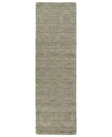 Kaleen Imprints Modern IPM01-82 Light Brown 2'6" x 8' Runner Rug