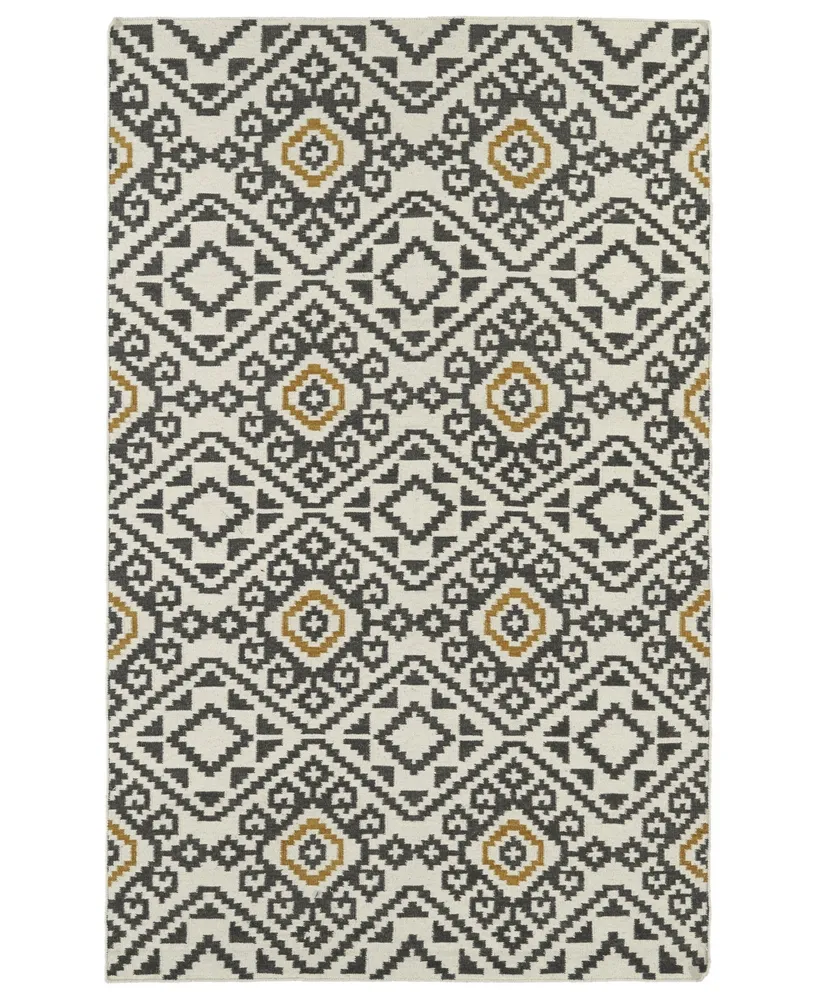 Kaleen Nomad NOM05-38 Charcoal 8' x 10' Area Rug