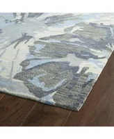 Kaleen Brushstrokes BRS06-75 Gray 3'6" x 5'6" Area Rug