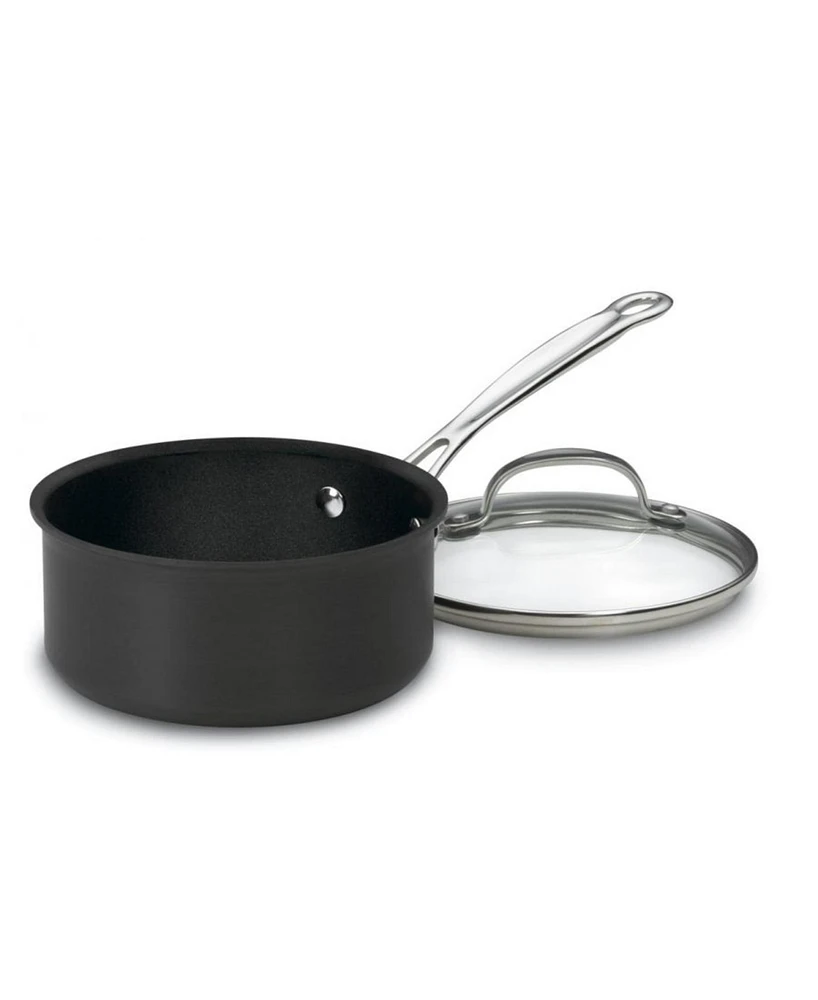 Cuisinart Chefs Classic Hard Anodized -Qt. Saucepan w/ Cover