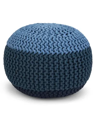 Nikki Round Pouf